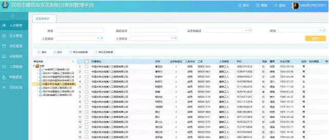 中國水利水電引進魯班長人臉識別考勤管理系統